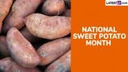 National Sweet Potato Month 2025: Yummiest Sweet Potato Recipes To Try During the Month of February!