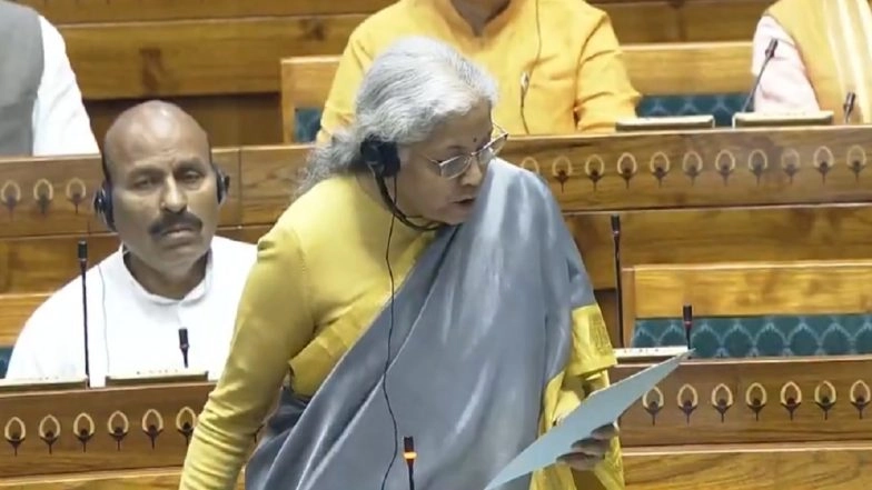 FM Nirmala Sitharaman Introduces Income Tax Bill 2025 in Lok Sabha
