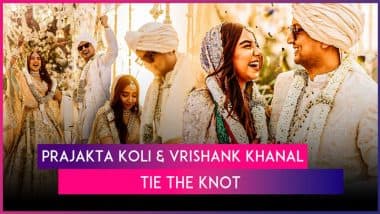 Prajakta Koli and Vrishank Khanal Tie the Knot in a Dreamy Wedding Ceremony!