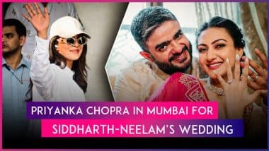 Priyanka Chopra in Mumbai! Actress Gives Sneak Peek Into Pre-Wedding Celebrations for Siddharth Chopra and Neelam Upadhyaya