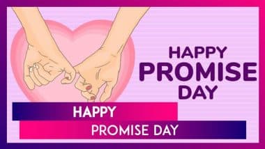 Promise Day 2025 Wishes, V-Day Messages, Greetings and Love Quotes to Seen on Valentine’s Week