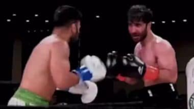 YouTuber Rahim Pardesi Defeats Pakistani Actor Feroze Khan in Intense Boxing Encounter, Social Media Star Secures Comprehensive 4-1 Victory