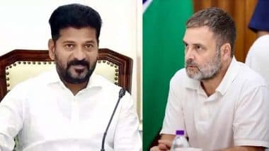 Telangana Tunnel Collapse: Rahul Gandhi Calls CM Revanth Reddy To Discuss SLBC Tunnel Collapse as Rescue Operation Underway