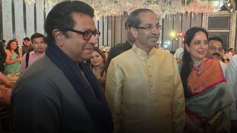 Raj Thackeray, Uddhav Thackeray Meet at Wedding Function in Mumbai Sparks Speculation of Rapprochement Ahead of Maharashtra Civic Body Elections