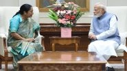 Delhi CM Rekha Gupta Meets PM Narendra Modi at His Residence (See Pics)