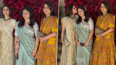 Did Samara Sahni Push Away Grandmom Neetu Kapoor While Posing for Paparazzi at Aadar Jain and Alekha Advani’s Wedding? Watch Viral Video