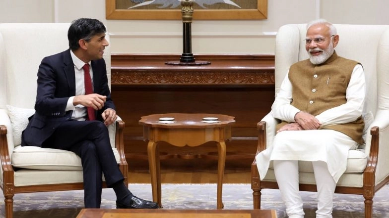 PM Modi Meets Rishi Sunak, Calls Him a ‘Great Friend of India’