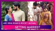 Is Hina Khan Tying the Knot With Rocky Jaiswal? Decoding the Viral &lsquo;Celebrity MasterChef&rsquo; Video Clip