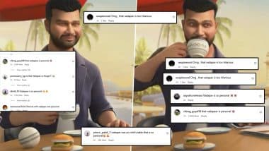 'That Vada Pav on Rohit Sharma's Table Is Personal' Fans React to India Cricket Team Captain's Animated Avatar in ICC's Champions Trophy 2025 Promo