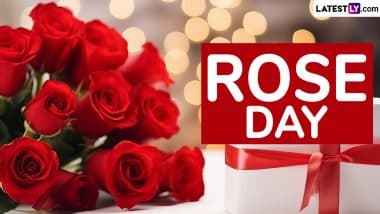 Valentine Week 2025 Day 1 Rose Day Date and Meaning of Different Colours of Rose Flower: Know Significance of This Day Celebrating the Symbol of Love and Affection