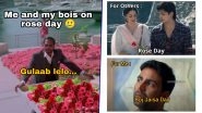 Rose Day 2025 Funny Memes and Jokes: Hilarious GIFs, Images, Posts and Relatable Single Meme Templates To Celebrate Day 1 of Valentine Week
