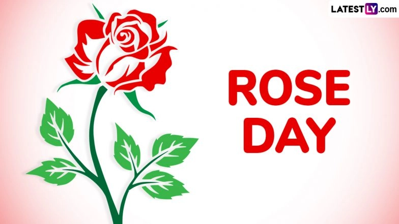 Wish Happy Rose Day 2025 With Greetings, SMS and Romantic Quotes on Valentine Week Day 1