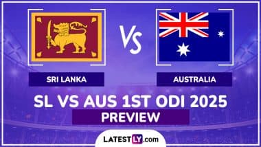 SL vs AUS 1st ODI 2025 Preview: Likely Playing XIs, Key Battles, H2H and More About Sri Lanka vs Australia Cricket Match in Colombo