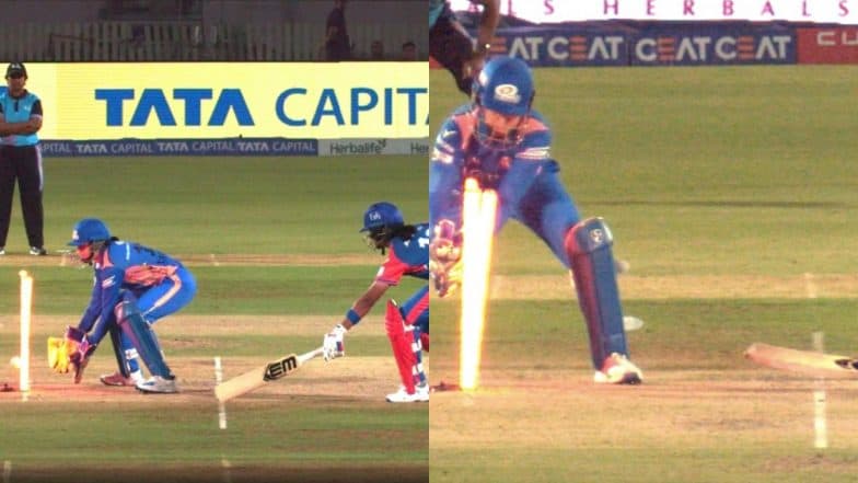 Fans React to 'Controversial' Run Out Decisions By Third Umpire as Delhi Capitals Clinch Thrilling Two-Wicket Win Over Mumbai Indians in WPL 2025