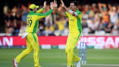 Mitchell Starc Ruled Out of ICC Champions Trophy 2025, Steve Smith Named Captain As Australia Announce 15-Member Squad