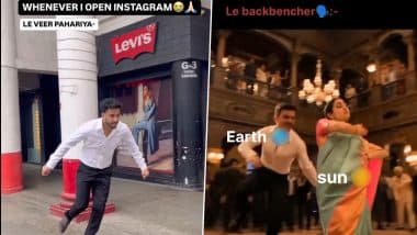 Veer Pahariya’s ‘Langdi’ Hook Step From ‘Rang’ Song Turns Into Meme Template! Actor’s Viral Dance Move From ‘Sky Force’ Movie Sparks Funny Memes and Instagram Reels