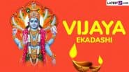 Vijaya Ekadashi 2025 Wishes and HD Images for Free Download Online: Send Messages in Hindi, Greetings and Wallpapers To Worship Lord Vishnu on the Auspicious Day