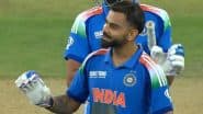 Virat Kohli Performs Cristiano Ronaldo's 'Calma, Calma' Celebration After Scoring Unbeaten Century During IND vs PAK ICC Champions Trophy 2025 Match (Watch Video)