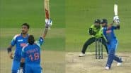 India's Winning Moment: Virat Kohli Hits Khushdil Shah for a Four As His 51st ODI Century Helps Men in Blue Beat Pakistan in ICC Champions Trophy (Watch Video)