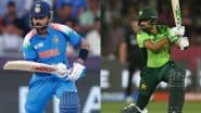 India vs Pakistan Head-to-Head Record in ODIs: Check IND vs PAK Results in 50-Over Format Ahead of ICC Champions Trophy 2025