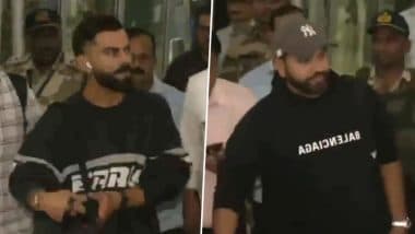 Virat Kohli, Rohit Sharma, Rishabh Pant Among India National Cricket Team Stars Arrive in Nagpur Ahead of IND vs ENG 2025 ODI Series (Watch Video)