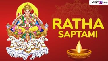 Ratha Saptami 2025 Date: Know Tithi Timings, Auspicious Muhurat of Surya Jayanti and Significance of the Holy Hindu Occasion To Worship the Sun God