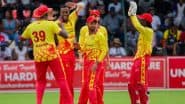 How To Watch ZIM vs IRE 3rd T20I 2025 Free Live Streaming Online? Get Free Telecast Details of Zimbabwe vs Ireland Three-Match T20I Series on TV