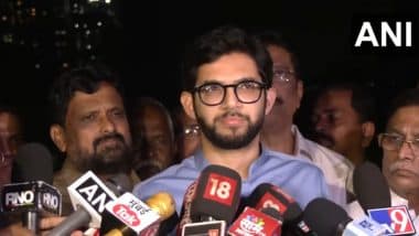 Aditya Thackeray Meets Rahul Gandhi Amid Rumblings in MVA After NCP Chief Sharad Pawar Felicitates Maharashtra Deputy CM Eknath Shinde