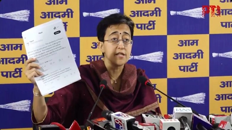 Atishi Claims Power Cuts in Delhi as BJP Returns to Power