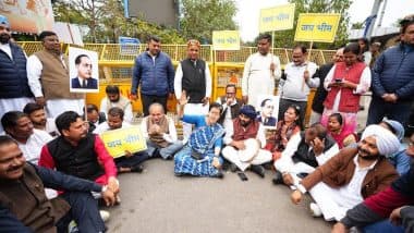 'AAP MLAs Barred from Delhi Assembly Premises on Speaker Vijender Gupta's Directions', Says LoP Atishi (Watch Videos)