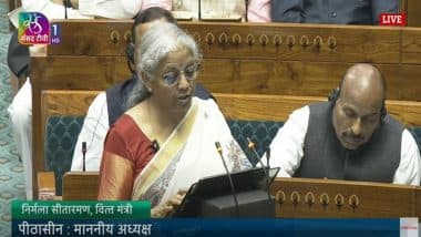 Union Budget 2025–26 Speech: India World’s Fastest Growing Economy on Way To Become Viksit Bharat, Says FM Nirmala Sitharaman (Watch Video)