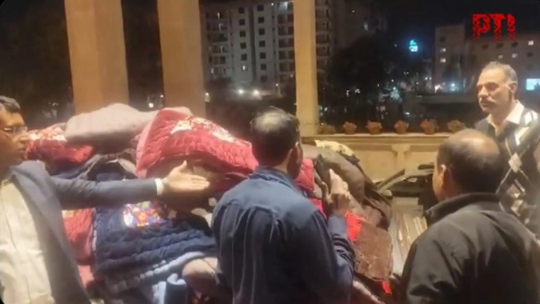 Suspended Congress MLAs Make Arrangements for Bedding in Assembly