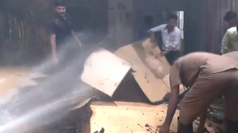 Kerala: Fire Breaks Out at Automobile Service Centre in Kochi