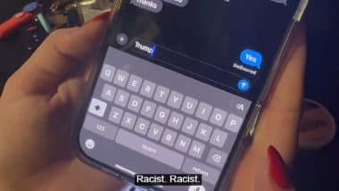 iPhone 'Trump' Racist Glitch: iPhone's Voice-to-Text Feature Periodically Shows 'Trump' When User Says 'Racist', Apple Says 'Addressing the Issue' After TikTok Video Goes Viral