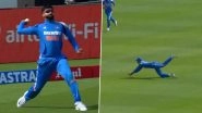 Shreyas Iyer's Great Fielding Skills and Yashasvi Jaiswal's Stunning Catch Steal Show in IND vs ENG 1st ODI 2025, Helps Host Dismiss Philip Salt and Ben Duckett (Watch Video)