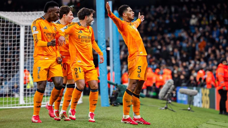 UCL 2024-25: Jude Bellingham Strikes Late for Real Madrid in 3–2 Win Against Manchester City 