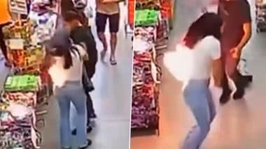 Mobile Phone Blast Caught on Camera in Brazil: Woman Suffers Burn Injuries After Cell Phone Kept in Back Pocket Explodes in Anápolis, Chilling Video Surfaces