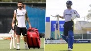 Wave From &lsquo;King&rsquo; Virat Kohli, Shreyas Iyer Signs on T-Shirt: Awed Fans Connect With Indian Cricketers in Dubai