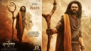 &lsquo;Kannappa&rsquo;: Prabhas Shares Powerful First Look As &lsquo;Rudra&rsquo; in Film Based on Lord Shiva Devotee (View Poster)