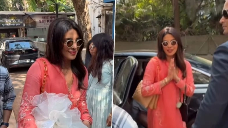 Priyanka Chopra Enjoys Family Time in Mumbai, Attends Siddharth Chopra’s Pre-Wedding with Malti Marie