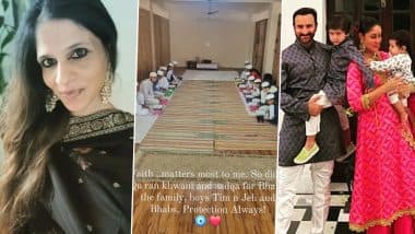 Saba Pataudi Seeks Divine Protection for Saif Ali Khan, Kareena Kapoor Khan, Taimur and Jeh with ‘Qu'ran Khwani and Sadqa’ After Attack Incident (View Pic)