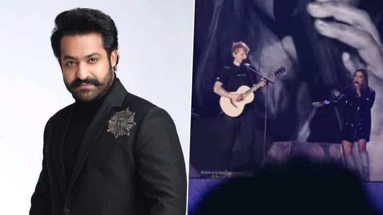 Ed Sheeran Bengaluru Concert 2025: Jr NTR Praises Singer for Performing ‘Chuttamalle’ From ‘Devara’, Calls It ‘Truly Special’ (View Post)