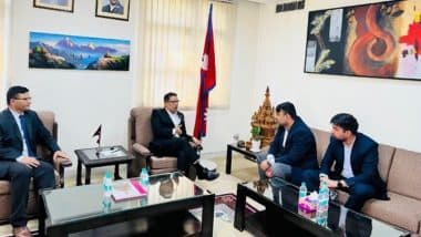 Prakriti Lamsal Suicide: KIIT Founder Achyuta Samanta Briefs Nepal Envoy Shankar P Sharma About Actions Taken by Institute (See Pic)