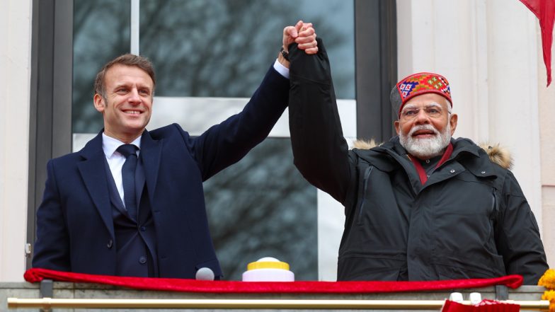 PM Narendra Modi Holds Bilateral Talks With French President Emmanuel Macron, France Agrees To Host 10 Indian Startups