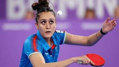 India Star Table Tennis Player Manika Batra Bereaved; Loses Her Father Girish Batra Due to Cardiac Arrest