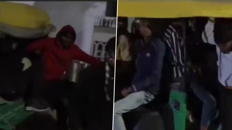 Jhansi: 19 Passengers Found Travelling in Single Auto-Rickshaw, UP Police Seize Vehicle After Video Goes Viral