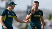 ICC Champions Trophy 2025: Pat Cummins, Josh Hazlewood Ruled Out of Australia&rsquo;s Squad Due to Injuries