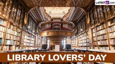 Library Lovers’ Day 2025 Quotes and Images: Share Messages, Sayings About Books, GIFs and HD Wallpapers To Celebrate Your Love for Libraries