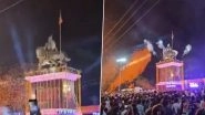 Chhatrapati Shivaji Maharaj Jayanti 2025: Junnar Decks Up on Occassion of 395th Birth Anniversary of Chhatrapati Shivaji Maharaj, CM Devendra Fadnavis To Attend Event at Shivneri Fort (Watch Video)