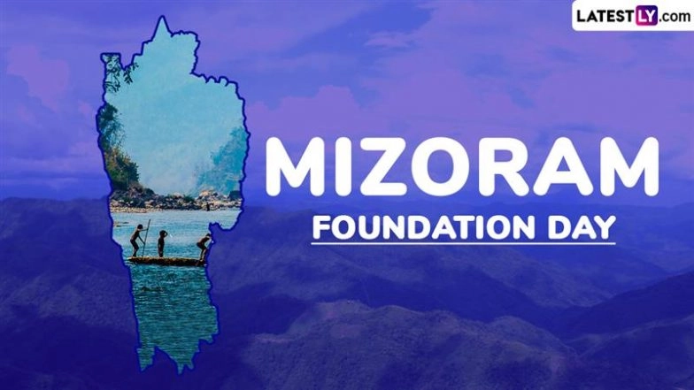 Mizoram Foundation Day 2025 Images and HD Wallpapers for Free Download Online: Wish Happy Mizoram Day With These Messages & Greetings To Mark State Formation Day
